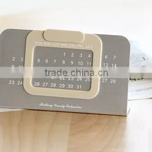 New Stationary Products on China Market Desktop Rectangle Paper-extracting Rolling Wholesale Calendar Printing thumbnail-6