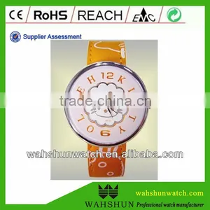Mini Kid's Gift Watch With Girl's Love Cartoons on the Dial Made in China thumbnail-1