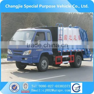 Foton 4*2 Garbage Compactor Truck for Sale thumbnail-1