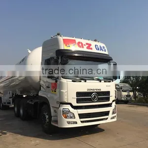 High Performance 58.5m3 Propane Tri-axle Lpg Tank Trailer thumbnail-2