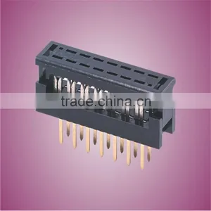 2.54mm Pitch IDC Box Header Connector Two Pieces Kits Connectors thumbnail-1