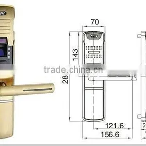 KO-VBA1 Hight Quality Low Price Fingerprint Lock With Voice thumbnail-1
