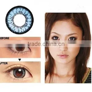 2014 New Arrival Authentic GEO XCH Series 622 Blue Color Cosmetic Contact Lens Made in Korea by GEO Medical thumbnail-1