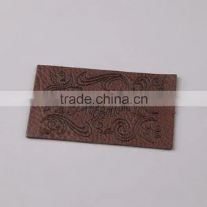 Fashion Rectangle Size PU Label Garment Leather Patch thumbnail-4