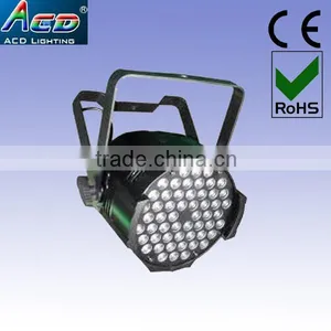 Led Stage Par Light 54x3w Led Par64 Indoor IP20 RGBW DMX512 Stage Par thumbnail-1