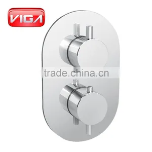 Wall Mounted Thermostatic Bath Shower Mixer thumbnail-2