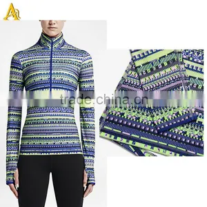 OEM New Fashion Wholesale Breathable Dri Fit Women Running Gym Sport Hoodie thumbnail-1