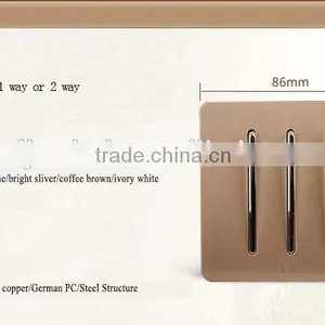 Wall Switch Top Quality 3 Gang 1 Way or 2 Way thumbnail-4