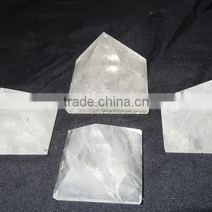 Wholesale Crystal Quartz Pyramid : Wholesale Gemstone Pyramids thumbnail-1