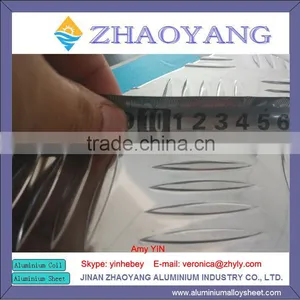 1100 3003 5052 5 Bar Aluminum Checkered Plate thumbnail-2
