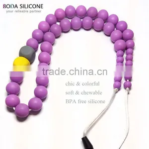 Teething Jewelry Canadafor Feeding Silicone Necklace thumbnail-1