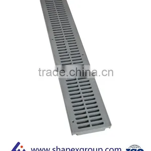 NDS 241-1 Spee-D Channel Drain Grate, Gray thumbnail-1