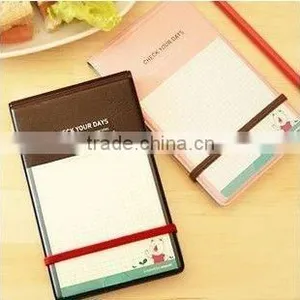 School Promotional Sticky Notepads With Band thumbnail-1
