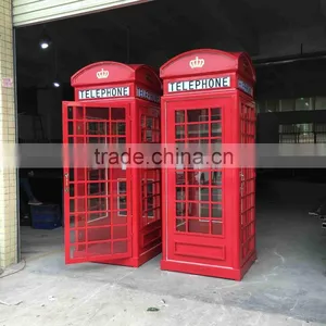 We Sell Electrolytic Plate Red Payphone Booth With Top Class Quality and Competitive Price thumbnail-6