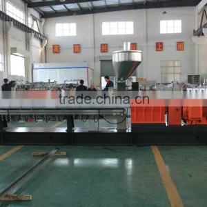 Nanjing Mixer Twin Screw Extruder Machine/double Extruder/twin Screw Compound Extruder thumbnail-1