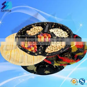 5 Compartment Plate for Snack Food thumbnail-1