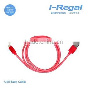 HOT Aluminum Sell Double Side Drawing Usb Cable for Mobile Phone thumbnail-1