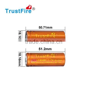 High Quality IMR18500 3.7v 1100mah Li-ion Battery thumbnail-2