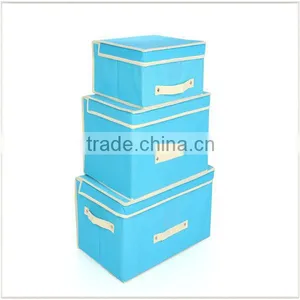 Non-woven Storage Foldable Box Storage Contain Bin thumbnail-1