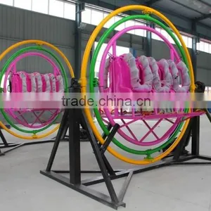 [direct Manufacturer] Outdoor Playground Human Gyroscope Rides / 3D Space Ring thumbnail-4