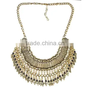 Anti Gold Silver Plated Vintage Necklace Boho Jewellery thumbnail-3