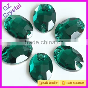 Dress Decoration Flat Back Crystal Rhinestone Sew On thumbnail-5
