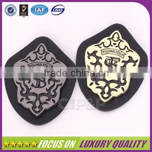 Guangzhou Black Leather Covered Garment Label thumbnail-1