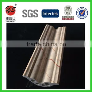 7.5cm Inside Corner Faux Marble Pvc Moulding Profile thumbnail-1