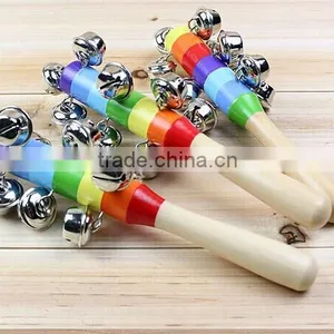 Baby Wooden Rainbow Rattles thumbnail-1