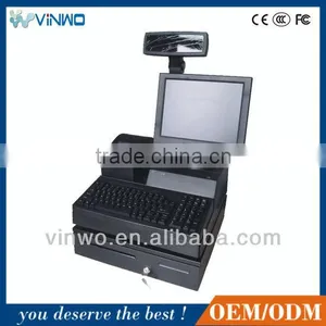 Factory 15'' Low Price Touch Screen Electronic Cash Register thumbnail-5