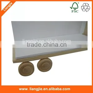 Car Shape Wooden Pallet Memo Cube,custom Shape Paper Cube,container Shape Note Cube thumbnail-6