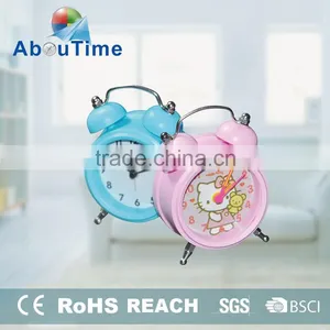 Mini Size Travel Round Modern Wall Clock thumbnail-1