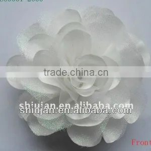 White Fabric Flower---SH0045(Wedding Dresses) thumbnail-1