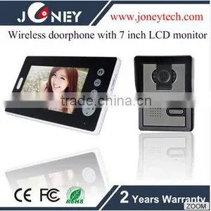 Wireless 7 Inch Video Door Phone Intercom Doorbell Home Security Ir Camera Monitor Doorphone thumbnail-1