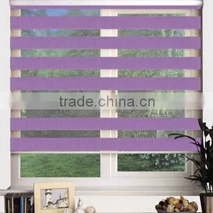 Beautiful Double Layer Rainbow Zebra Blinds thumbnail-1
