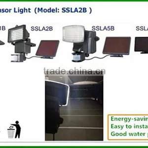 IP44 LED Solar PIR Motion Sensor Security Flood Light With CE thumbnail-5