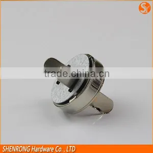 Leather Bag Label Metal Magnetic Button 14 mm Round Shape thumbnail-4