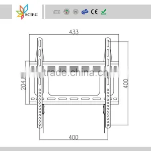 32''-70''TV Wall Mount Bracket Motorized tv Wall Mounts TV Wall Bracket thumbnail-5
