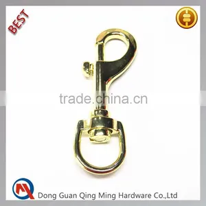 China Factory Gold Metal Big Snap Hook For Belt thumbnail-1