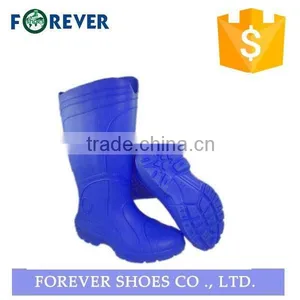 Blue Sheepskin Neoprene Rubber Slipper Boots thumbnail-1