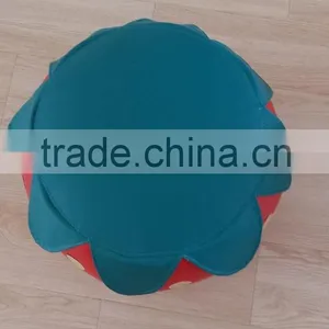 Hot Selling Strawberry Round Leather Ottoman Furniture thumbnail-2