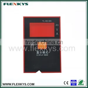 High Quality Velvet Finished Membrane Label With Rear Adhesive for Testing Equipment thumbnail-1