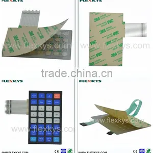 Membrane Keyboard Panel With LED Lights and Metal Dome Press Keys thumbnail-5