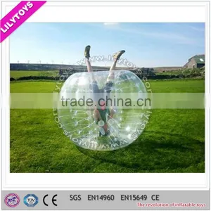 2016 Lily Toys Bubble Soccer, Human Sized Soccer Bubble Ball, Inflatable Bumper Bubble Balls thumbnail-1