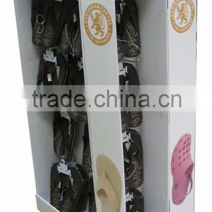 Customized Hook Cardboard Display Stands For Shoes thumbnail-1