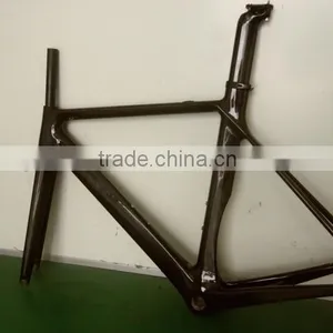 New Design Carbon Fiber 700C Road Frameset +seatpost +headset+carbon Fork thumbnail-4