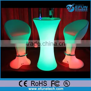 Bar/KTV Party/Christmas Party Decor Rgb Changing Color Plastic Led Bar Stool thumbnail-4