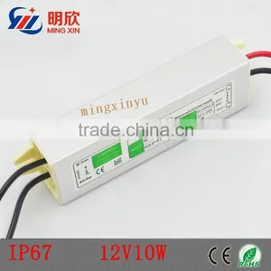 12v 10w Waterproof LED Power Supply,12v IP67 10w Constant Led Driver thumbnail-1