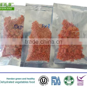 2014 NEW Natural Red Color 5*5mm Dehydrated Carrot From China thumbnail-1