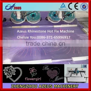 Fashion Design Apparel Machinery Automatic Ultrasonic Hot Diamond Machine thumbnail-1